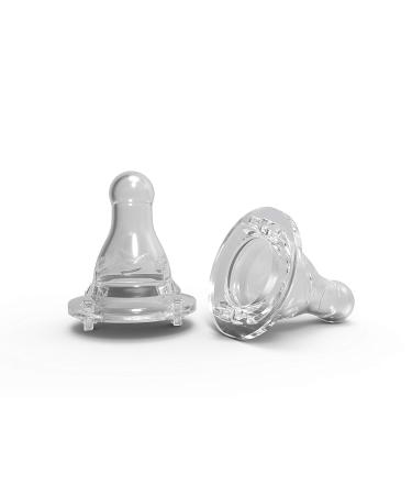 Avima Baby Silicone Nipples - Fast Flow, 6 Months+ - Set of 6 - Buy Online on SooperMarket.com