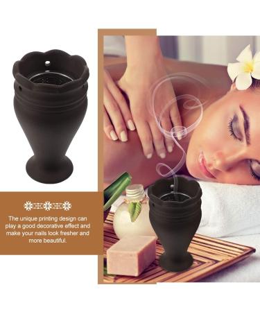 Porcelain Moxa Box for Acupuncture Therapy | Moxibustion Burner for Pain Relief | Household Massage Tool for Neck & Waist - Buy Online on SooperMarket.com