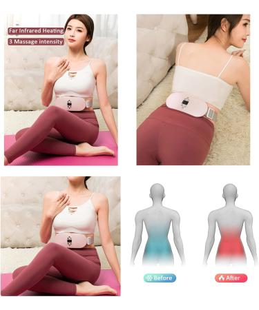 Heated Uterus Belt for Menstruation Relief Electric Heating & Massage Device for Stomach & Waist Comfort - Buy Online on SooperMarket.com