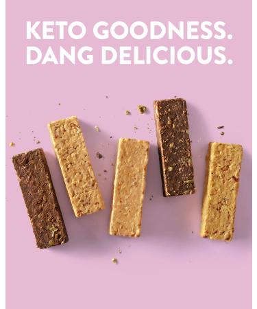 Dang Keto Bar Peanut Butter - 12 Pack (1.4 oz Each) | Low Carb Snack - Buy Online on SooperMarket.com