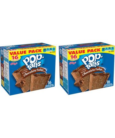 Pop Tarts Frosted Chocolate Fudge 32 Count Pastries, 58.6 Oz (3 Lb 10.6 Oz)