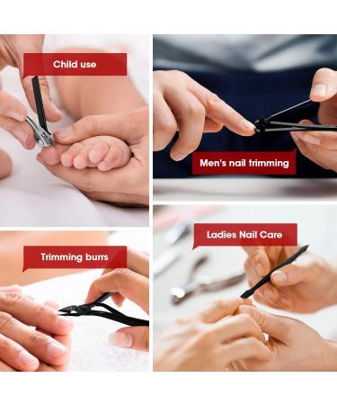 Premium Onism 20 Pcs Stainless Steel Manicure & Pedicure Kit with Luxury Travel Case - Ideal Gifts for Men, Women, Family & Friends - Buy Online on SooperMarket.com