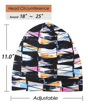 Elegant Black Beanie Turbans & Bonnets for Frizzy Hair - Perfect for Women - Buy Online on SooperMarket.com