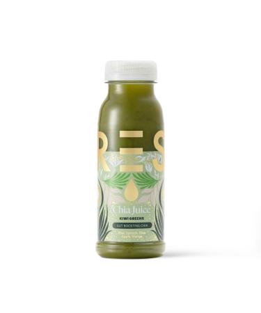 PRESS Healthfoods Kiwi Greens Chia Juice Raw Cold Pressed Juice containing Apple Mango Spinach Kiwi Chia Seeds 250ml Kiwi Greens Chia 250ml