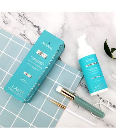 Premium Oil-Free Lash Shampoo for Eyelash Extensions - Gentle Cleanser and Care Remover - Buy Online on SooperMarket.com