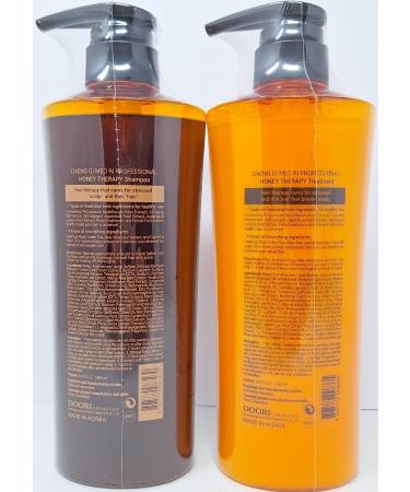 Daeng Gi Meo Ri Honey Therapy Shampoo Treatment & Hair Mask Set - 500ml International Shipping - Buy Online on SooperMarket.com