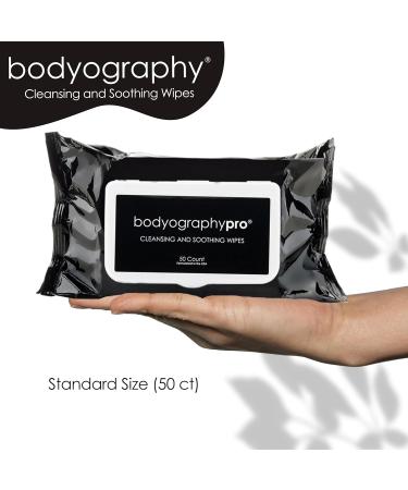 Bodyography Face It Cleansing Wipes - Soothing Makeup Remover & Nourishing Facial Wipes for All Skin Types - Fast International Shipping - Buy Online on SooperMarket.com