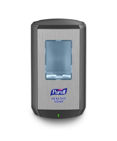PURELL CS6 Touch-Free HEALTHY SOAP Dispenser  Graphite  for 1200 mL PURELL CS6 HEALTHY SOAP Refills (Pack of 1) - 6534-01 - Manufactured by GOJO  Inc.