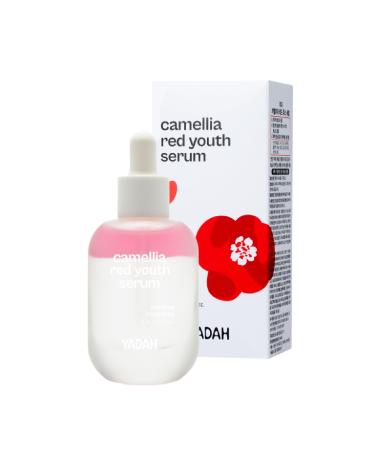 YADAH Camellia Red Youth Serum Wrinkle care & Firming care Facial Serum with Bakuchiol and Camellia Oil Hydrating & Skin Defense Treatment For All Skin Types 1.01fl oz