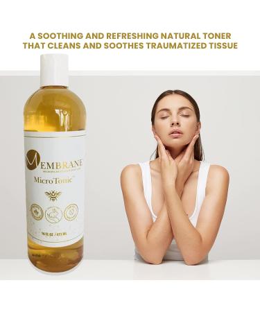 Membrane MicroTonic Skin Toner - Micropigmentation & Microblading Aftercare | Safe & Natural Tattoo Scar Repair - Buy Online on SooperMarket.com