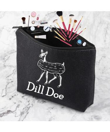 CENWA Funny Dill Pickle Gift Dill Doe Humor Deer Cucumber Cosmetic Bag Humorous Deer Gift Dill Doe - Buy Online on SooperMarket.com