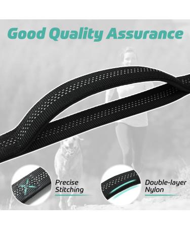 rabbitgoo Bungee Dog Leads for Medium Large Dogs Anti Pull Tactical Lead Rope with 2 Padded Traffic Control Handles for Military Dog Training and Walking Quick Lock Release Black 95-125cm 95-125 cm (Pack of 1) Black - Buy Online on SooperMarket.com