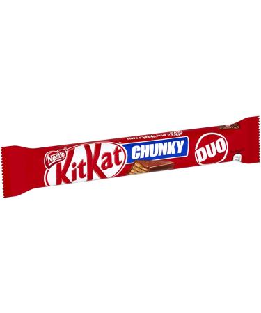 Kit Kat Chunky Duo Milk Chocolate Bars 24 x 64 g - Buy Online on SooperMarket.com