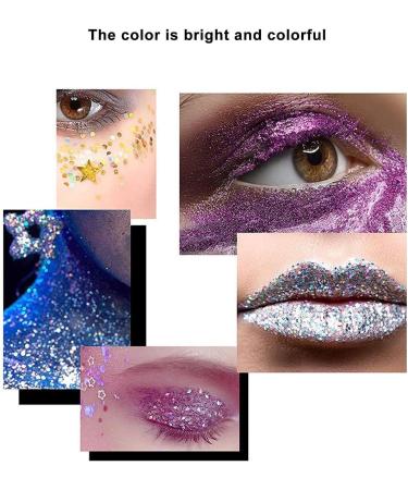 Body Glitter Gel - Versatile Face & Body Art for Festivals Parties & DIY Crafts | Vibrant Blue Color - Buy Online on SooperMarket.com