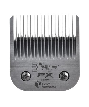 GROOM Professional Pro X Shake head for dog care - removable shaving head - hardened steel - excellent wear resistance and excellent cutting performance - replacement blade - 3 3/4f no.3 3/4F