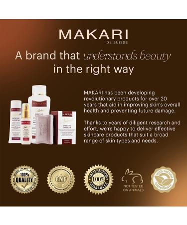 Makari Naturalle Intense Brightening Face Cream 1.7 oz | Anti-Aging Treatment for Acne Scars, Stretch Marks & Wrinkles | Moisturizer for Dry Skin with Shea Butter & SPF 20 - Buy Online on SooperMarket.com