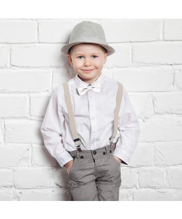 Dondon Children's Adjustable Beige Braces | 2 cm Narrow | Fits Heights 80-110 cm (Ages 1-5) - Buy Online on SooperMarket.com