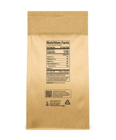 PURE Uncut Oat Groats (10 lbs) - High Protein, Whole & Hulless Kernels - High Fiber, Eco-Friendly Packaging - 10 Pound Pack - Buy Online on SooperMarket.com
