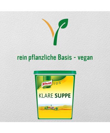 Buy Knorr Clear Soup Bouillon Purely Vegetable 1 kg Pack | International Shipping Available - Buy Online on SooperMarket.com