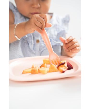 Nip Eat Green ko Bio Esslern Cutlery | Melamine-Free Baby & Children's Cutlery | Dishwasher Safe Spoon & Fork | Ideal for 9+ Months - Buy Online on SooperMarket.com