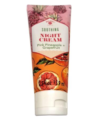 Bolero Soothing Night Cream Pink Pineapple & Grapefruit 2.5fl oz (73.9ml)