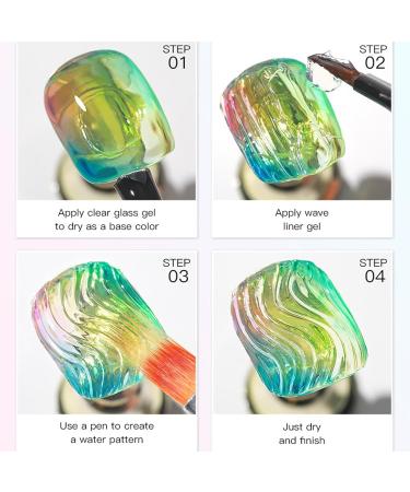 Jomewory Solid Nail Glue Strong Adhesive Non-Sticky Hard Nail Gel | Long-Lasting UV LED Gel Solid Nail Polish Carving Glue 15ml for Manicure Beginners - Buy Online on SooperMarket.com