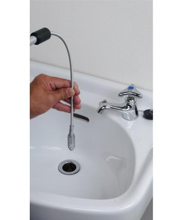 Kakudai 6055 Pipe Cleaner with Brush - 16.4 ft (5 m) Drain Cleaning Tool for Effective Maintenance - Buy Online on SooperMarket.com