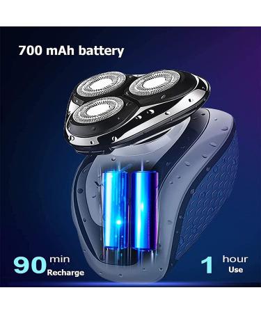 GeRRiT Electric Head Shaver for Bald Men - 5 in 1 Waterproof Rotary Razor & Grooming Kit USB Rechargeable Cordless Beard Trimmer - Buy Online on SooperMarket.com