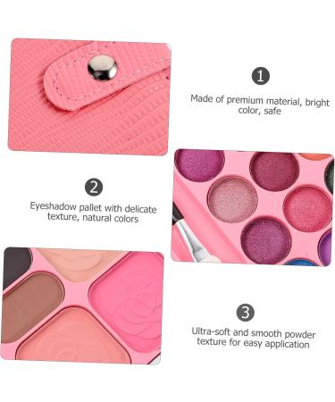 CANIGHT 33 Makeup Palette Eyeshadow for Women Parties Pretend Makeup Bay Palettes Teens Bag Rosy Powder - Buy Online on SooperMarket.com