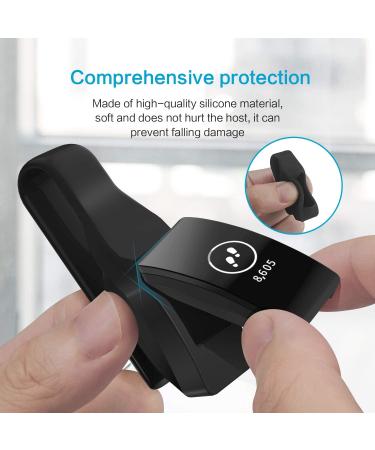 EEweca 2-Pack Clip for Fitbit Inspire/Inspire HR - Black+Sangria | Holder Accessory - Buy Online on SooperMarket.com