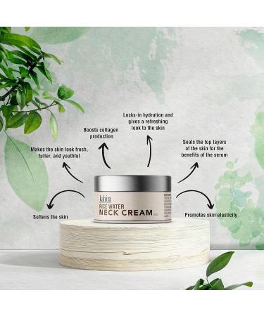 BlueQueen Rice Water Neck Cream | Treat Acanthosis Nigricans | Exfoliant for Dark Skin Areas (50g) - International Shipping - Buy Online on SooperMarket.com
