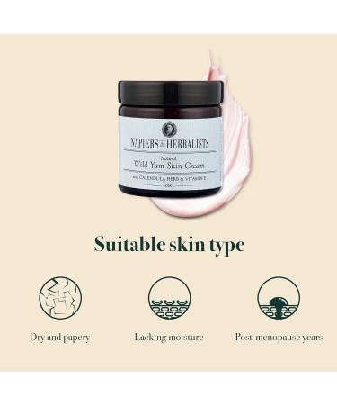 Napiers Vegan Wild Yam & Marigold Cream - Natural Relief for Menopause Symptoms - 60 ML (Scentless) - Buy Online on SooperMarket.com