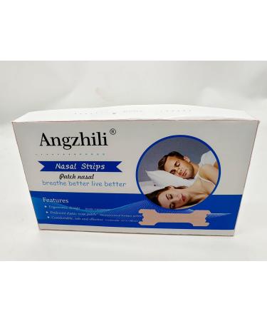 Angzhili Nasal Strips for Reduce Snoring Breath More Better Anti Snoring Improve Sleeping Large Size 66mm*19mm (300) - Buy Online on SooperMarket.com