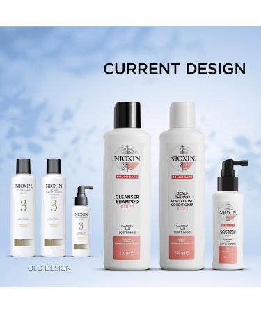 Nioxin System 3 Shampoo & Conditioner Prepack for Color Treated Hair - 33.8 fl oz with Light Thinning Pumps - Buy Online on SooperMarket.com