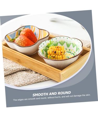 MAGICLULU 6pcs Ceramic Saucer Ceramics Sauces Sushi re-usable - Buy Online on SooperMarket.com