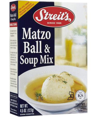 Streit's Matzo Ball And Soup Mix, 4.5-Ounce Units (Pack of 12) 4.5 Ounce (Pack of 12)