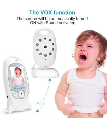 MYPIN Baby Monitor 2.0 with Camera, Night Vision, Two-Way Talk, Lullaby - HS0114 - Buy Online on SooperMarket.com