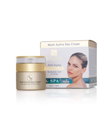 Buy H&B Multi-Active Day Cream - Anti-Aging Face Moisturizer with Hyaluronic Acid & Caviar for Women - International Shipping - Buy Online on SooperMarket.com