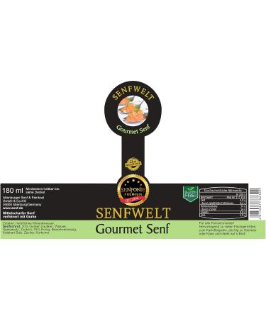 Buy Altenburger Original Senfonie Premium Gourmet Mustard | International Shipping Available - Buy Online on SooperMarket.com