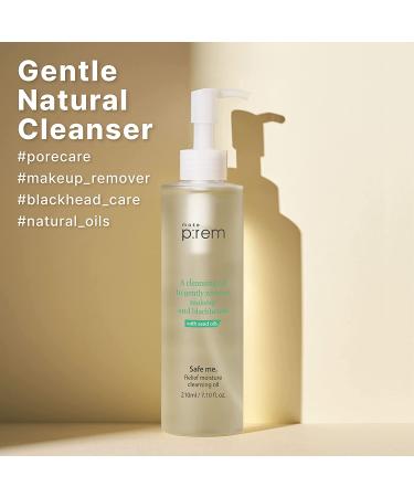 MAKEPREM Safe me Cleansing Oil 7.1 Fl Oz - PHA Formula Makeup Remover & Blackhead Removal - Buy Online on SooperMarket.com