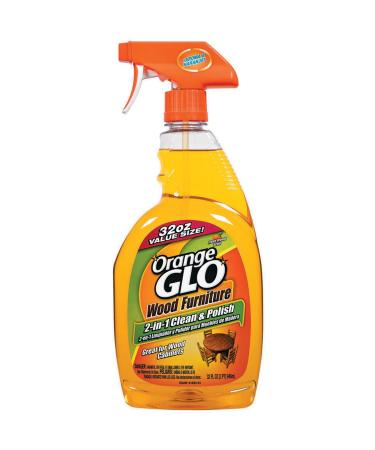 Arm & Hammer 57037-21283 Orange Glo Wood Furniture 2-in-1 Clean and Polish 32 oz (Pack of 12)