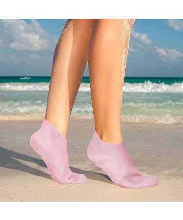 Zuimei 3 Pairs Silicone Moisturizing Socks Silicone Pedicure Socks Moisturizing Foot Mask Exfoliating Silicone Socks Anti-Slip Silicone Socks for Repairing Cracked Heel Dry Feet - Buy Online on SooperMarket.com