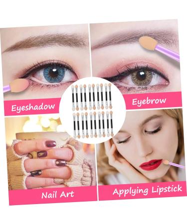Mikinona 20pcs Latex Eye Shadow Stick Eyeshadow Eye Makeup Tool Eye Shadow Sponge H3210 Eyelash Laye - Buy Online on SooperMarket.com