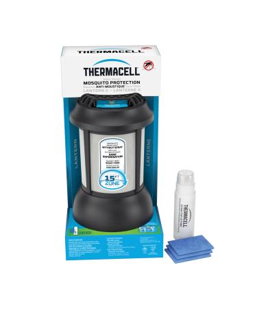 Thermacell Mosquito Repellent Patio Shield Lantern Mini Includes 12-Hour Refill 15 Foot (4 5 m) Zone of Protection Effective Mosquito Repellent for Patio Deet Free Bug Spray Alternative