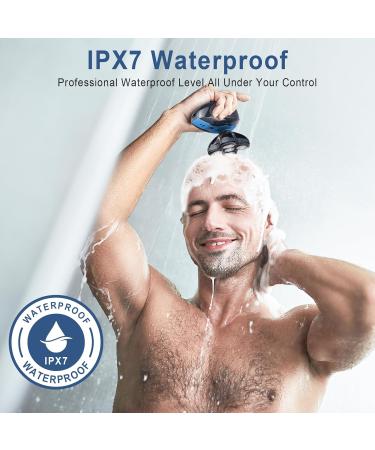 Upgrade Magnetic Head Shaver for Bald Men - Cordless 5-in-1 Electric Razor | IPX7 Waterproof Wet/Dry Grooming Kit | Easy Palm Shaver for a Smooth Shave - Buy Online on SooperMarket.com