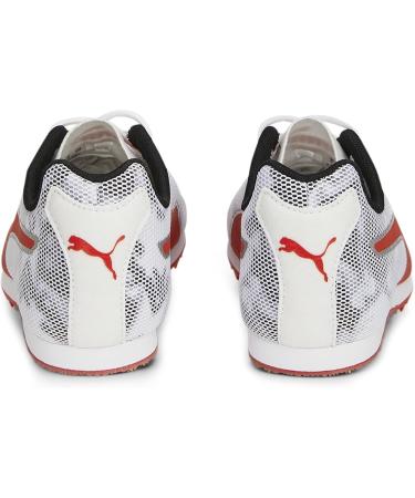 PUMA Unisex Evospeed Star 8 Junior Sneakers - 39 EU - Black White & Red | International Shipping Available - Buy Online on SooperMarket.com