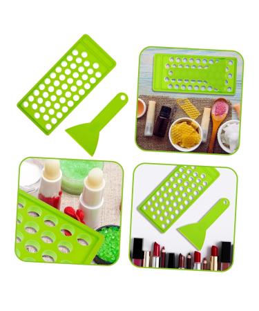 2pcs Lipstick Filling Mold DIY Kit | Lip Balm Crafting Set with Trays & Spatula | Perfect for Lipstick & Lip Balm Filling - Buy Online on SooperMarket.com