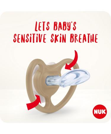 Buy NUK Space Pacifier 6-18 Months - Winnie the Pooh | 2 Pack | Best for Babies Worldwide - Buy Online on SooperMarket.com