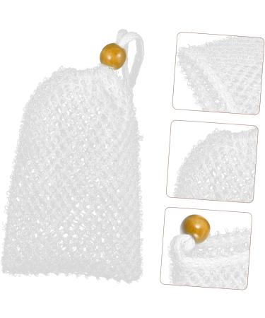 BELLIFFY 1pc Soap Loofah Sponge Bath Scrubber Body Scrub Sponge Shower Net Soap Storage Nylon - Buy Online on SooperMarket.com