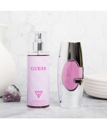 GUESS for Women Fragrance Mist 8.4 Fl Oz Amber Musk Cedar 8.4 Fl Oz (Pack of 1) - Buy Online on SooperMarket.com